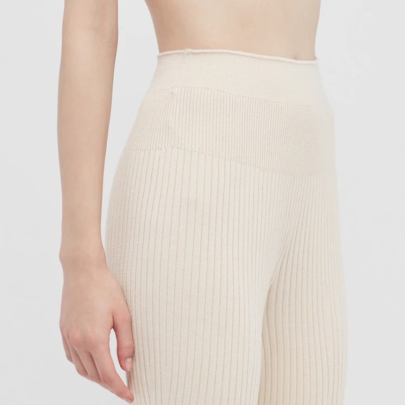 ISO Uniqlo x Mame Kurogouchi 3D Ribbed Knit Pants Leggings Size XXS - Picture 3 of 5